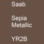 Preview: Saab, Sepia Metallic, YR2B.